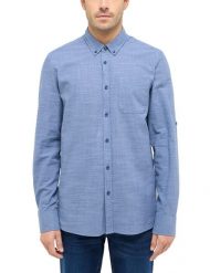 Męska Koszula Mustang Style Rawlins Middle Blue Two Tone 1016247 12722. Niebieskie koszule męskie Mustang, m, bez wzorów, bez kołnierzyka, bez ramiączek. Za 149.99 zł.