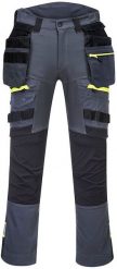 Portwest DX440 Spodnie z kieszeniami kaburowymi DX4 nakolanniki granatowy 34. Niebieskie spodnie sportowe męskie Portwest, m, bez wzorów. Za 430.90 zł.