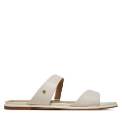 Klapki MICHAEL Michael Kors. Klapki damskie MICHAEL Michael Kors, bez wzorów, bez obcasa, bez zapięcia. Za 279.99 zł.