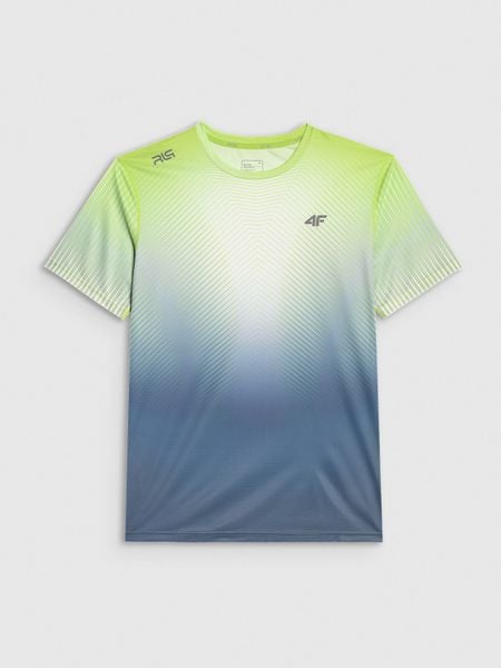 4F Koszulka szybkoschnąca z nadrukiem męska 4F x Robert Lewandowski - szara XL. Szare koszulki sportowe męskie 4F, m, bez wzorów, z materiału, bez ramiączek, na fitness i siłownię. Za 149.99 zł.