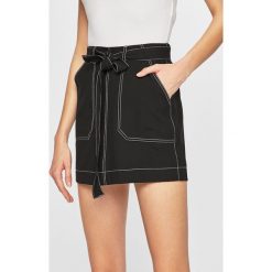 Only - Spódnica. Czarne spódnice damskie ONLY, na co dzień, bez wzorów, z elastanu, casualowe, mini, proste. W wyprzedaży za 49.90 zł.
