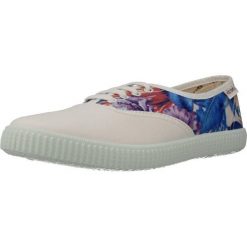 Buty VICTORIA 106724 Biały. Białe obuwie trekkingowe damskie VICTORIA, z tkaniny, bez zapięcia. Za 96.99 zł.