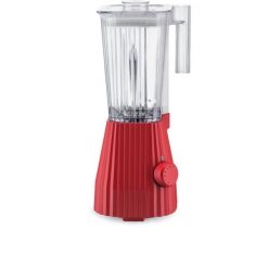 Blender kielichowy Plissé czerwony. Czerwone blendery Alessi. Za 839.00 zł.