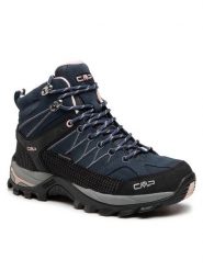CMP Trekkingi Rigel Mid Wmn Trekking Shoe Wp 3Q12946 Granatowy. Niebieskie obuwie sportowe damskie CMP, z materiału, bez zapięcia. Za 399.99 zł.