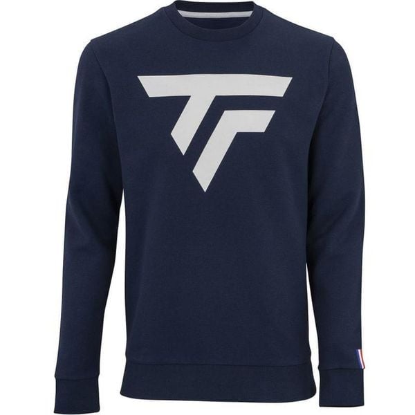 Bluza Tecnifibre FLEECE SWEATER. Białe bluzy męskie TECNIFIBRE, xl, bez wzorów, sportowe, bez ramiączek, bez kaptura. W wyprzedaży za 139.00 zł.