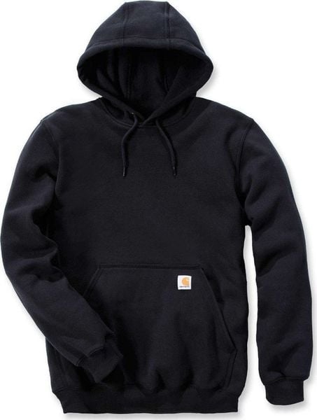 Carhartt Bluza Carhartt Midweight Hooded Sweatshirt Black. Czarne bluzy męskie Carhartt, m, bez wzorów, bez ramiączek, bez kaptura. Za 241.31 zł.