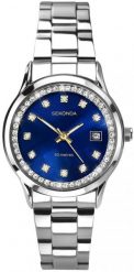 Zegarek damski Sekonda 2147 CYRKONIE srebrny. Szare zegarki damskie Sekonda, srebrne. Za 321.00 zł.
