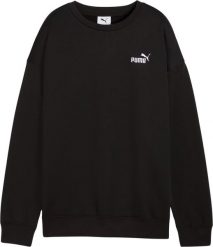 Puma Bluza damska ESS Small No. 1 Logo Relaxed Crew czarna 633268 01 S. Czarne bluzy damskie Puma, s, bez wzorów, bez ramiączek, bez kaptura. Za 214.91 zł.