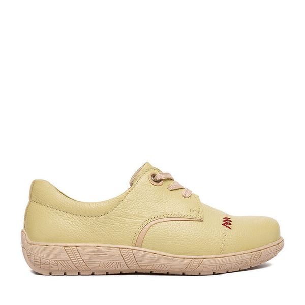 Półbuty Go Soft. Żółte półbuty damskie GO SOFT, bez wzorów, bez obcasa, na płaskiej podeszwie, bez zapięcia. Za 219.99 zł.