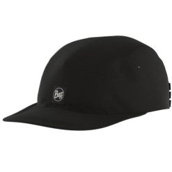 Czapka z daszkiem dla dorosłych Buff 5 Panel Explore Cap. Czarne czapki damskie Buff, bez wzorów, sportowe. Za 156.00 zł.