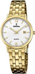 Zegarek Festina Damski F20514-2 złoty. Żółte zegarki damskie Festina, złote. Za 438.99 zł.