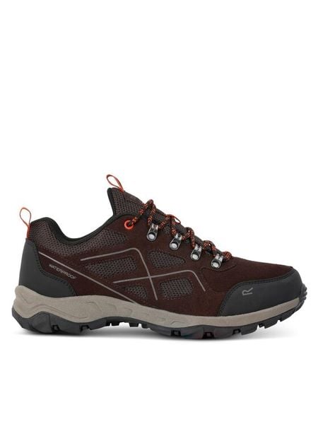 Regatta Trekkingi VendeavorSuedeLow RMF837 Bordowy. Czerwone buty zimowe męskie Regatta, bez wzorów, ze skóry, bez obcasa, bez zapięcia. Za 279.99 zł.