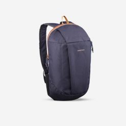 Plecak turystyczny Quechua Arpenaz 50 10 litrów. Niebieskie plecaki męskie QUECHUA, bez wzorów, z materiału, klasyczne. Za 14.99 zł.