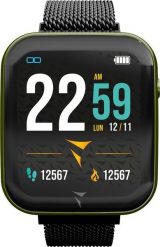 Smartwatch Techmade TM-TALK-MGR Czarny. Czarne zegarki smartwatch Techmade, bez wzorów. Za 363.30 zł.