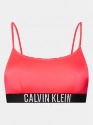 Calvin Klein Swimwear Góra od bikini KW0KW02507 Czerwony. Czerwone bikini Calvin Klein Swimwear, bez wzorów, z syntetyku. Za 159.99 zł.