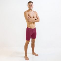 Jammery kąpielowe męskie FINIS Jammer Solid. Czerwone kąpielówki męskie FINIS, m, bez wzorów. Za 139.99 zł.