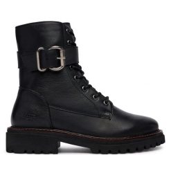 Trapery Josef Seibel. Czarne trapery damskie Josef Seibel, bez zapięcia. Za 599.99 zł.