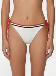 Tommy Hilfiger Dół od bikini UW0UW06483 Écru. Bikini Tommy Hilfiger, bez wzorów, z syntetyku. Za 189.99 zł.