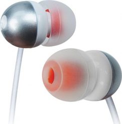 Słuchawki Cygnett CYGNETT Earphones SpaceBuds Silver/White. Białe słuchawki dokanałowe Cygnett. Za 9.68 zł.