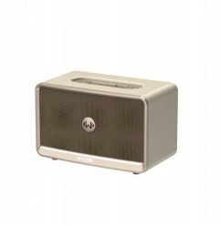 Głośnik bezprzewodowy Bluetooth W-KING H330 kremowy. Białe głośniki przenośne W-KING. Za 1,087.99 zł.