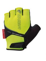 Rękawiczki rowerowe GEL PREMIUM. Białe rękawiczki męskie Chiba, na lato, bez wzorów, z materiału. Za 147.00 zł.