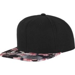 Czapka Z Daszkiem Classic ProStyle Floral Snapback Cap. Czarne czapki damskie FLEXFIT, bez wzorów. Za 106.99 zł.