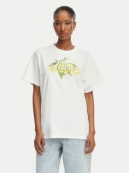 HUGO T-Shirt Vintage 50561264 Biały Regular Fit. Białe t-shirty damskie Hugo, s, bez wzorów, z bawełny, vintage, bez kołnierzyka, bez ramiączek. Za 349.99 zł.