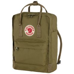 Plecak miejski Fjallraven Kanken - foliage green. Zielone plecaki damskie Fjällräven, bez wzorów, sportowe. Za 329.99 zł.
