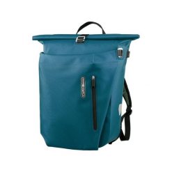 Plecak/torba rowerowa Ortlieb Vario PS QL2.1 20 l Petrol. Niebieskie torby na laptopa damskie Ortlieb, bez wzorów, z materiału. Za 832.20 zł.