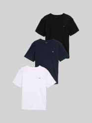 Męska Koszulka Tom Tailor 3-pack T-shirt White 1047049 20000. Białe t-shirty męskie Tom Tailor, m, bez wzorów, bez kołnierzyka, bez ramiączek. Za 129.99 zł.