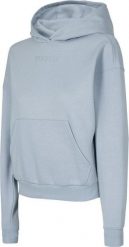 4f Bluza damska 4F jasnoniebieska H4L22 BLD031 34S 2XL. Niebieskie bluzy damskie 4F, l, bez wzorów, bez ramiączek, bez kaptura. Za 117.99 zł.