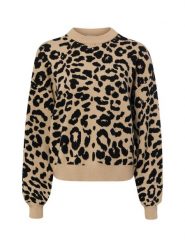 Noisy May Sweter - NMCharlott Kobiety beżowy, XS. Brązowe swetry nierozpinane damskie Noisy May, xs, bez wzorów, klasyczne, bez kołnierzyka, bez ramiączek. Za 249.95 zł.