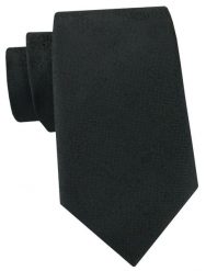Męski Krawat - Czarny z Drobną Fakturą Materiału - Angelo di Monti. Czarne krawaty i muchy Angelo di Monti, bez wzorów, z tkaniny, eleganckie. Za 49.99 zł.