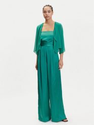 Marella Kombinezon Camilla 2515231022200 Zielony Regular Fit. Zielone sukienki damskie Marella, bez wzorów, z syntetyku, bez kołnierzyka, bez ramiączek. Za 729.99 zł.