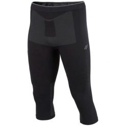Bielizna bezszwowa męska (dół) BIMB256DZ - czarny. Bielizna sportowa męska 4F. W wyprzedaży za 39.99 zł.