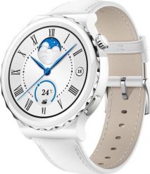 Smartwatch Huawei Watch GT 3 Pro Classic 43mm Biały (55028825). Białe zegarki smartwatch Huawei, bez wzorów. Za 1,124.11 zł.
