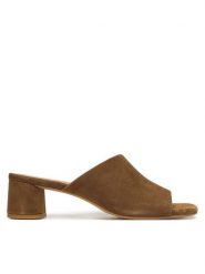 Vagabond Shoemakers Klapki Piper 5921-240-89 Brązowy. Brązowe klapki damskie Vagabond Shoemakers, bez wzorów, ze skóry, bez obcasa, bez zapięcia. Za 499.99 zł.