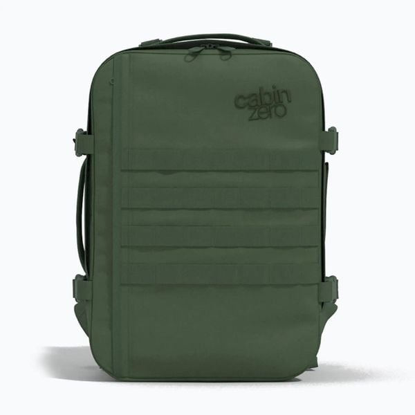 Plecak podróżny CabinZero Military 28. Zielone plecaki męskie CABINZERO, bez wzorów, z materiału. Za 369.99 zł.