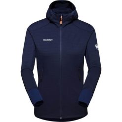 Bluza trekkingowa damska Mammut Taiss Light ML Hooded Jacket. Czarne bluzy damskie Mammut, l, bez wzorów, bez ramiączek, bez kaptura. Za 709.99 zł.