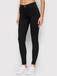 Levi's® Jeansy 720™ High Rise 52797-0000 Czarny Super Skinny Fit. Czarne jeansy damskie bez wzorów, z bawełny. Za 289.99 zł.