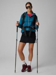 4F Spódnica trekkingowa szybkoschnąca damska - czarna XS. Czarne spódnice damskie 4F, na lato, l, bez wzorów, z materiału, wizytowe, dopasowane. Za 149.99 zł.