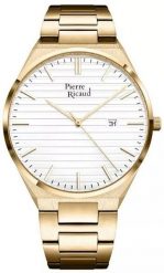 Zegarek męski Pierre Ricaud P91025.1113Q złoty. Żółte zegarki męskie Pierre Ricaud, bez wzorów, złote. Za 458.00 zł.