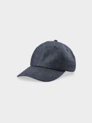 4F Czapka z daszkiem strapback uniseks - szara L/XL. Szare czapki damskie 4F, bez wzorów, z bawełny, sportowe. W wyprzedaży za 29.99 zł.