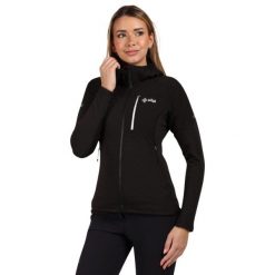 Damska funkcjonalna bluza z kapturem Kilpi MEMPHIS-W. Czarne bluzy damskie Kilpi, l, bez wzorów, sportowe, bez ramiączek, z kapturem. Za 318.77 zł.