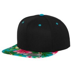 Hawajska Czapka Z Daszkiem. Czarne czapki damskie FLEXFIT, bez wzorów. Za 125.99 zł.