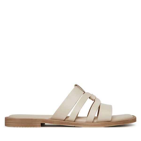 Klapki Tamaris. Brązowe klapki damskie Tamaris, bez wzorów, bez obcasa, bez zapięcia. Za 209.99 zł.