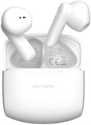 Słuchawki 4smarts Wireless Headset SkyBuds Air biały. Białe słuchawki bezprzewodowe 4smarts. Za 68.54 zł.