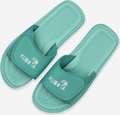 Kubota Klapki sportowe na rzep morskie Kubota 39. Zielone klapki damskie Kubota, bez wzorów, sportowe, bez obcasa, bez zapięcia. Za 45.00 zł.