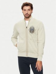 Aeronautica Militare Bluza 242FE1926F560 Beżowy Regular Fit. Brązowe bluzy męskie Aeronautica Militare, m, bez wzorów, z bawełny, bez ramiączek, bez kaptura. W wyprzedaży za 499.99 zł.