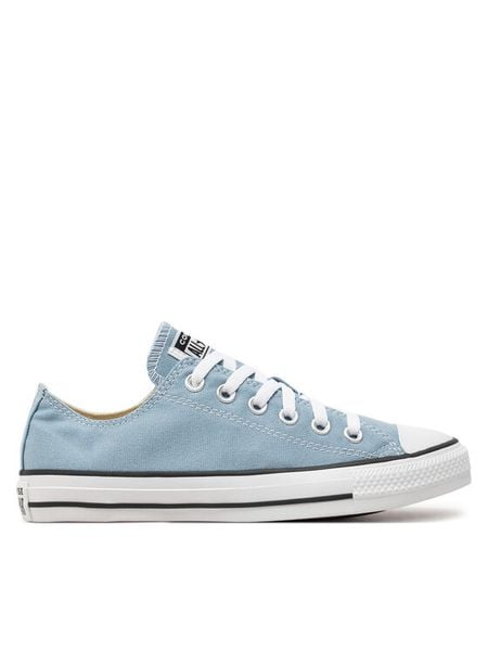 Converse Trampki Chuck Taylor All Star A08629C Błękitny. Niebieskie trampki i tenisówki damskie Converse, bez wzorów, z materiału, bez zapięcia. Za 209.99 zł.